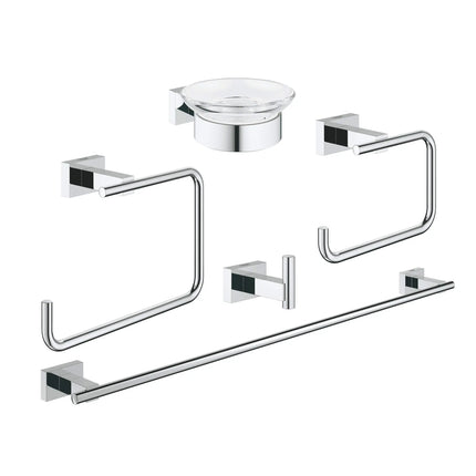 Grohe ESSENTIALS CUBE ACC.SET MASTER 5-IN1 Chrome 40758001 - Plumbing Market