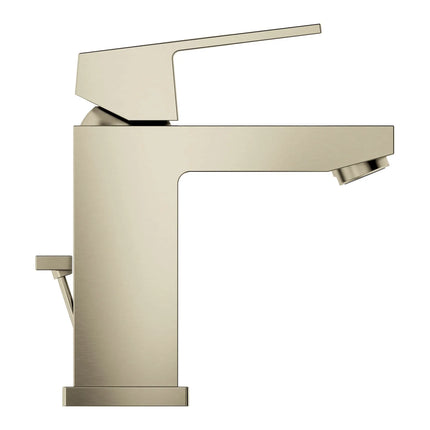 Grohe EUROCUBE SINGLE-HANDLE BATHROOM FAUCET S Brushed Nickel 23129ENA - Plumbing Market