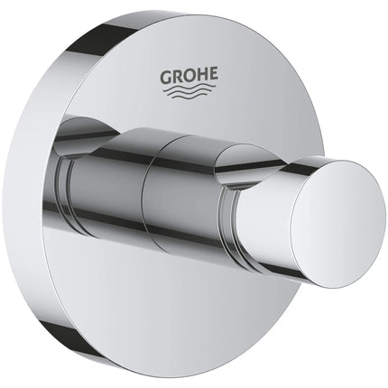 Grohe GROHE ESSENTIALS ROBE HOOK CHROME Chrome 40364001 - Plumbing Market