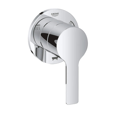 Grohe LINEARE 3-WAY DIVERTER VALVE - CHROME Chrome 29215001 - Plumbing Market