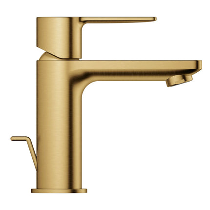 Grohe LINEARE SINGLE-HANDLE BATHROOM FAUCET XS Brushed Cool Sunrise 23824GNA - Plumbing Market