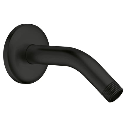 Grohe RELEXA SHOWER ARM US 125MM Matte Black 274142430 - Plumbing Market