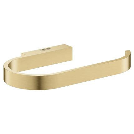 Grohe SELECTION TOILET PAPER HOLDER W/O COVER Brushed Cool Sunrise 41068GN0 - Plumbing Market