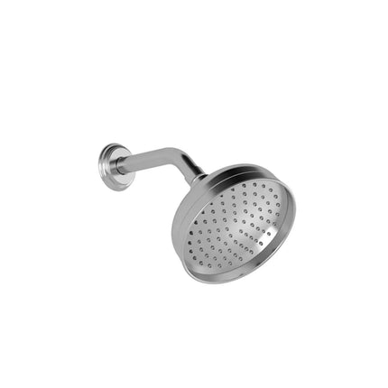 Kalia RUSTIK 156mm (6⅛'') Showerhead and 153mm (6'') 45 Degrees Wallarm Chrome BF1535-110 - Plumbing Market