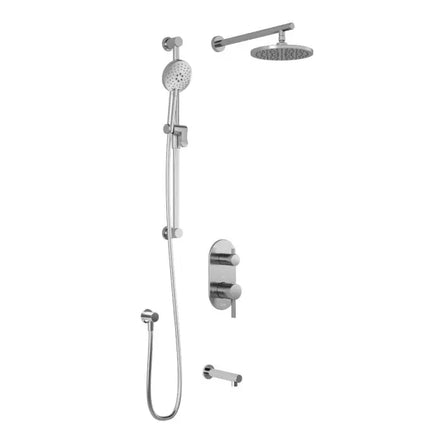 Kalia RoundOne TD3 Aquatonik Shower Faucet System With Diverter - Plumbing Market