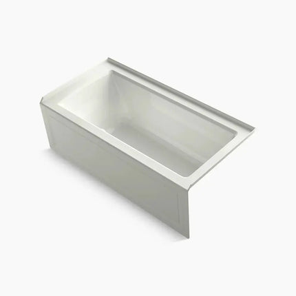 Kohler Archer 60" x 30" alcove Heated BubbleMassage air bath, right drain K-1947-GHRA-NY - Plumbing Market