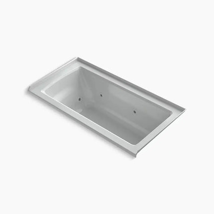 Kohler Archer 60" x 30" alcove heated whirlpool bath, right drain K-1947-RH-95 - Plumbing Market