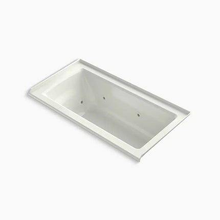 Kohler Archer 60" x 30" alcove whirlpool bath, right drain K-1947-R-NY - Plumbing Market