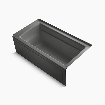 Kohler Archer 60" x 32" alcove Heated BubbleMassage air bath, right drain K-1122-GHRA-58 - Plumbing Market