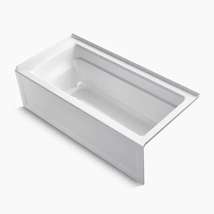Kohler Archer 66" x 32" alcove bath, right drain K-1948-RA-0 - Plumbing Market