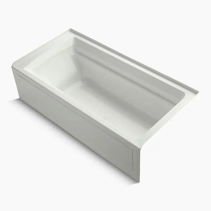Kohler Archer 72" x 36" alcove bath with Bask heated surface, alcove, right drain K-1125-RAW-NY - Plumbing Market