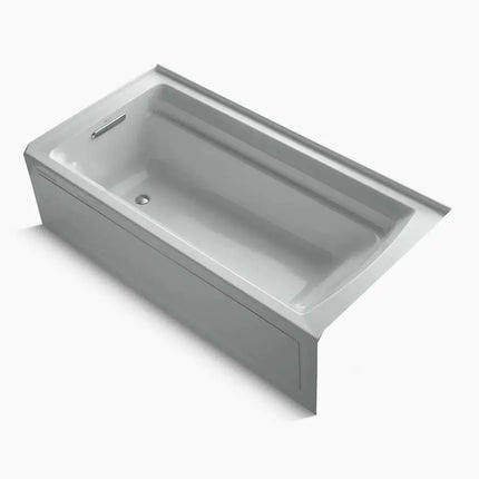 Kohler Archer 72" x 36" alcove bath with Bask heated surface, left drain K-1125-LAW-95 - Plumbing Market