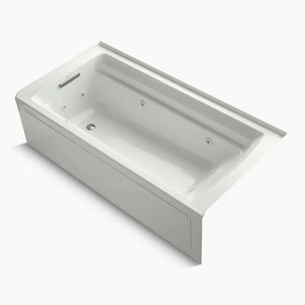 Kohler Archer 72" x 36" alcove whirlpool bath with alcove, left drain K-1124-LA-NY - Plumbing Market