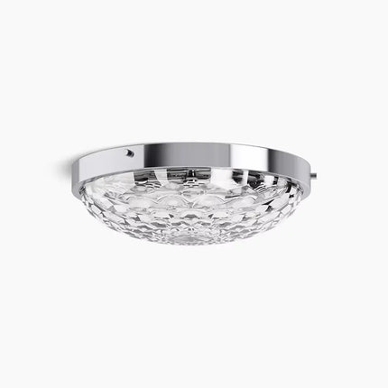 Kohler Arendela 3 Light Flush Mount 29373-FM03B-CPL - Plumbing Market