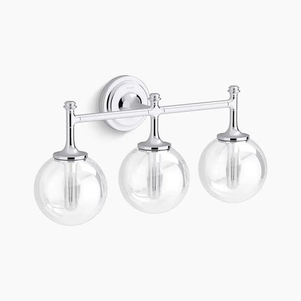 Kohler Bellera 3 Light Sconce 31763-SC03-CPL - Plumbing Market