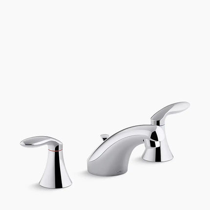 Kohler Coralais Widespread bathroom sink faucet, 1.2 gpm K-15261-4RA-CP - Plumbing Market