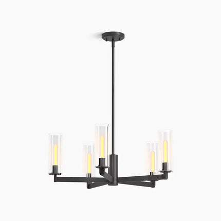 Kohler Crue 5-Light Chandelier 35878-CH05-BLL - Plumbing Market