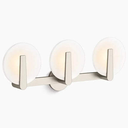 Kohler Hint 3 Light Sconce, Frosted Glass 38398-SC03-BNL - Plumbing Market