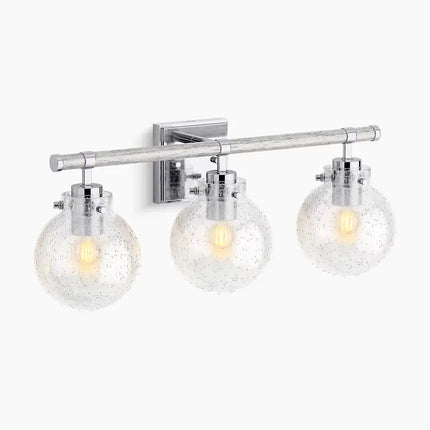 Kohler Holt 3 Light Sconce 38414-SC03-CPL - Plumbing Market