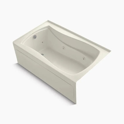 Kohler Mariposa 60" x 36" alcove heated whirlpool, left drain K-1239-HL-96 - Plumbing Market