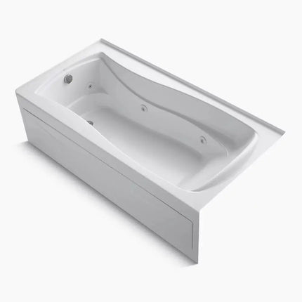 Kohler Mariposa 72" x 36" alcove whirlpool bath, left drain K-1257-LA-0 - Plumbing Market