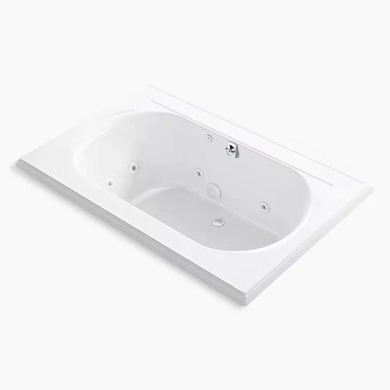 Kohler Memoirs 66" x 42" drop-in whirlpool bath K-1170-JHH-0 - Plumbing Market
