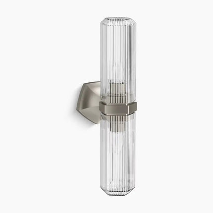 Kohler Occasion 2 Light Vertical Sconce 31777-SC02-BNL - Plumbing Market