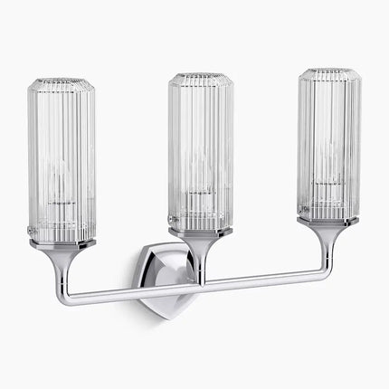 Kohler Occasion 3 Light Sconce 31778-SC03-CPL - Plumbing Market