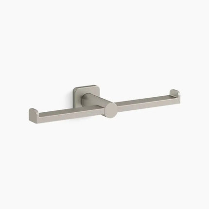 Kohler Parallel Double toilet paper holder K-21897-BN - Plumbing Market