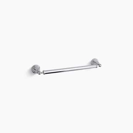 Kohler Pinstripe 18" towel bar K-13108-CP - Plumbing Market