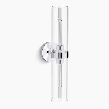 Kohler Purist 2 Light 22 Sconce 27263-SC02-CPL - Plumbing Market