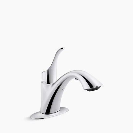 Kohler Simplice Pull-out laundry sink faucet with two-function sprayhead K-22035-CP - Plumbing Market