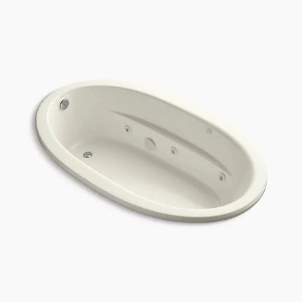 Kohler Sunward 72" x 42" drop-in heated whirlpool bath K-1164-H-96 - Plumbing Market