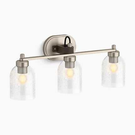 Kohler Tannage 3 Light Sconce 38418-SC03-BNL - Plumbing Market