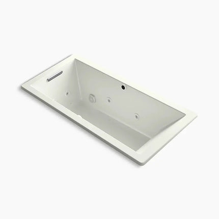 Kohler Underscore 66" x 32" drop-in Heated BubbleMassage air bath with whirlpool K-1822-XHGH-NY - Plumbing Market