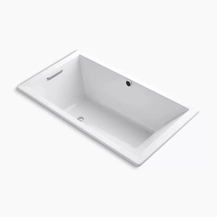 Kohler Underscore 66" x 36" drop-in bath with Bask heated surface K-1136-W1-0 - Plumbing Market