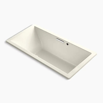 Kohler Underscore 72" x 36" drop-in Heated BubbleMassage air bath with Bask heated surface K-1835-GHW-96 - Plumbing Market