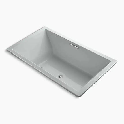 Kohler Underscore 72" x 42" drop-in Heated BubbleMassage air bath with Bask heated surface K-1174-GHW-95 - Plumbing Market