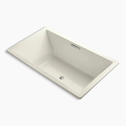 Kohler Underscore 72" x 42" drop-in Heated BubbleMassage air bath with Bask heated surface K-1174-GHW-96 - Plumbing Market