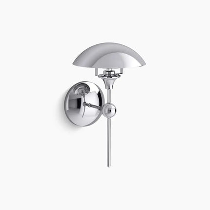 Kohler Vorleigh 1 Light Sconce 27944-SC01-CPL - Plumbing Market