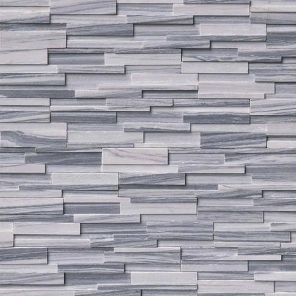 MSI Surfaces Alaska Gray 3D Honed Ledger Corner Tile - Plumbing Market