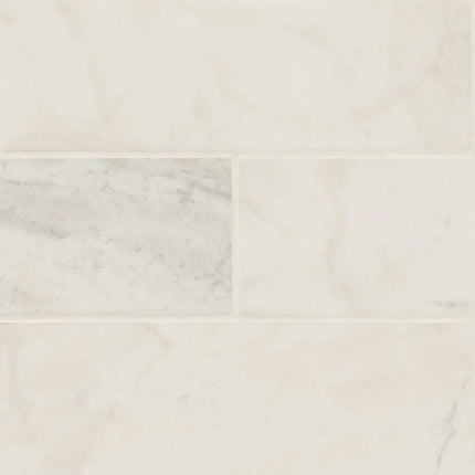 MSI Surfaces Arabescato Venato White 4X12 Honed TARAVEN412H - Plumbing Market
