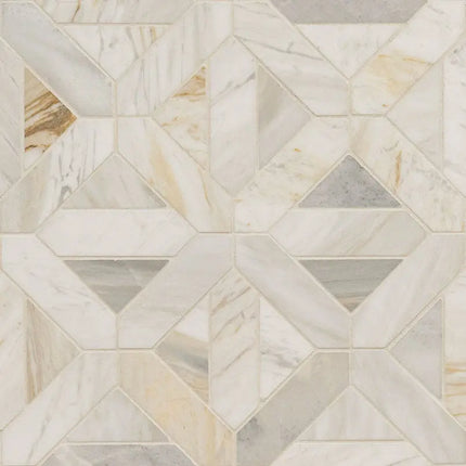 MSI Surfaces Athena Gold Geometric Honed Tile SMOT-ATHGOL-GEOH - Plumbing Market