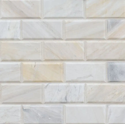 MSI Surfaces Athena Gold Honed And Beveled Tile SMOT-ATHGOL-2X4HB - Plumbing Market