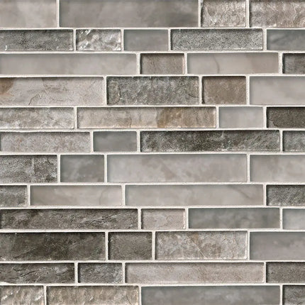MSI Surfaces Backsplash Savoy Interlocking Glass Mosaic Tile - Plumbing Market