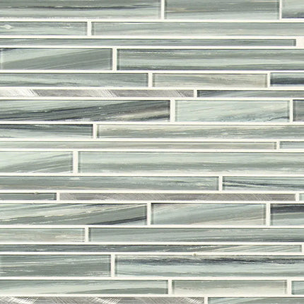 MSI Surfaces Backsplash Seaglass Interlocking Glass Tile - Plumbing Market