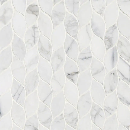 MSI Surfaces Calacatta Blanco Mosaic SMOT-CALBLA-POL10MM - Plumbing Market