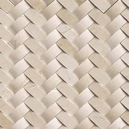 MSI Surfaces Crema Herringbone Arched Mosaic SMOT-ARCH-CREM-HBP - Plumbing Market