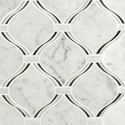 MSI Surfaces Danza Aarabesque Polished Tile SMOT-DANARA-POL8MM - Plumbing Market