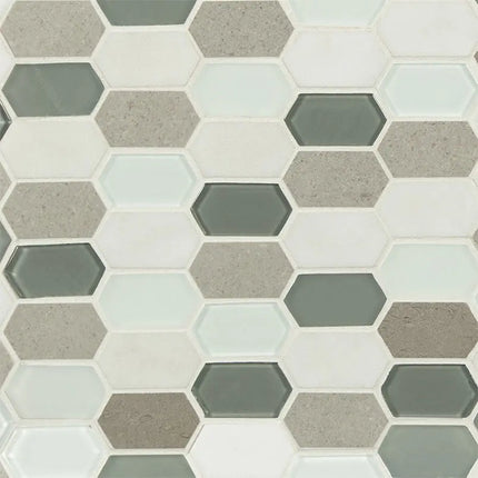 MSI Surfaces Lascari Picket Glass Backsplash Tile - Plumbing Market
